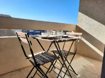 Appartement à Seignosse, Studio rénové Seignosse, à 2 min de la plage, balcon sud, proche commerces et parc aquatique - L904959