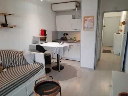 Studio rénové Seignosse, à 2 min de la plage, balcon sud, proche commerces et parc aquatique - Photo 1