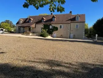 Gîte in Dehault,Retraite paisible avec cheminée, étang privé et chalet près du Mans FR-1-410-382 N°861809