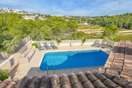 Villa Las Viñas, Villa accueillante, piscine privée près de la mer à Moraira - Photo 5