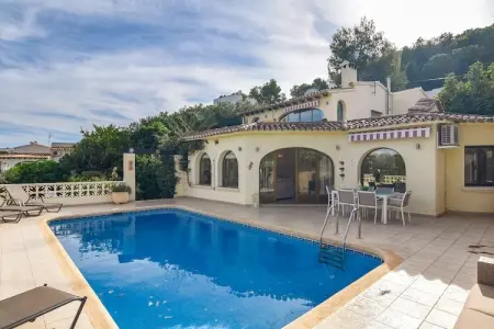 Villa Las Viñas, Villa accueillante, piscine privée près de la mer à Moraira - Photo 7
