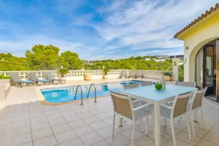 Villa Las Viñas, Villa accueillante, piscine privée près de la mer à Moraira - Photo 26