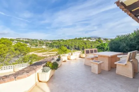 Villa Las Viñas, Villa accueillante, piscine privée près de la mer à Moraira - Photo 30