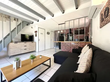 Pavillon Climatisé avec Piscine Proche Mer - 5 Couchages, Terrasse Intime - Gruissan - Photo 5