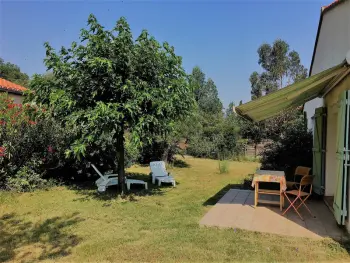 Casa en Céret,Maison lumineuse avec jardin, 3 ch., proche centre de Céret, jusqu'à 6 pers., animaux bienvenus FR-1-703-49 N°862286