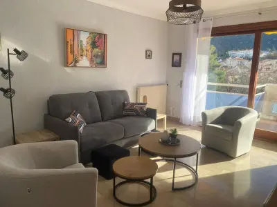 Appartement à Amélie les Bains Palalda, F2 avec parking, terrasse & wifi à Amélie-les-Bains, animaux acceptés - L905389