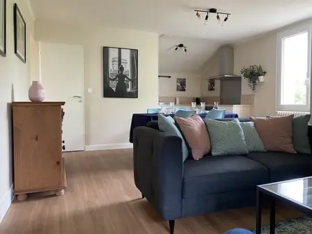 Charmant T3 avec jardin privé, proche des Thermes, bien équipé, parking inclus - Photo 2