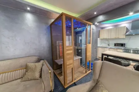 Magnifique maison de vacances pour 10 adultes avec pscine intérieure  Sauna Bains à remous et  Hamam - Photo 3