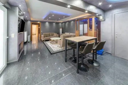 Magnifique maison de vacances pour 10 adultes avec pscine intérieure  Sauna Bains à remous et  Hamam - Photo 8