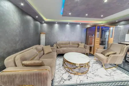 Magnifique maison de vacances pour 10 adultes avec pscine intérieure  Sauna Bains à remous et  Hamam - Photo 9