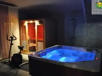 Gîte in Benais,Séjour détente en Touraine : maison de charme avec spa, sauna, fitness, jardin clos et équipements pour bébé FR-1-381-473 N°862968