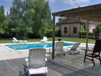 Appartement à Limeray,Gîte cosy avec piscine au cœur du Val de Loire, proche châteaux et balades pittoresques FR-1-381-74 N°862971