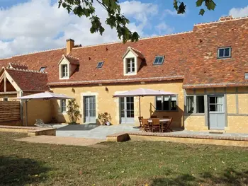 Casa rural en Ceton,Longère percheronne de charme avec équipements modernes, jardin, terrasse, vélos gratuits et espace adapté PMR FR-1-497-77 N°862985