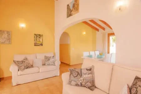 Casa L'órquidia, Villa avec vue magnifique, piscine privée, terrasses et beau jardin spacieux - Photo 8