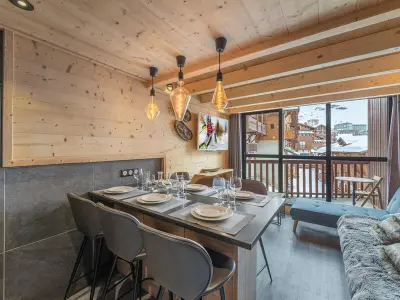 Appartement à Val Thorens, Duplex rénové, idéal 6 pers, proche pistes et centre sport, services inclus - L948012