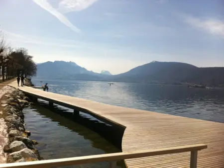 T2 rénové proche plage d'Annecy avec parking et animaux admis - Photo 8