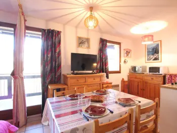 Wohnung in Briançon,Studio cosy avec terrasse, 4 couchages, au pied des pistes à Briançon FR-1-330C-40 N°906740