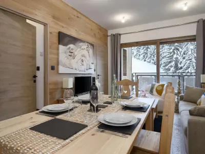 Appartement à Courchevel 1650, Appartement neuf skis aux pieds, 4 pers, Courchevel Moriond, balcon, parking, wifi - L951070