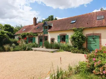 Agriturismo a Dangeau,Escapade en longère avec jardin au bord de l'Ozanne, Dangeau, 6 pers. FR-1-581-25 N°863922