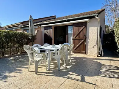 Maison à Argelès sur Mer, Maison 2 pièces avec mezzanine, piscine et parking privés, 6 couchages à 700m de la plage - Argelès-sur-Mer - L864028