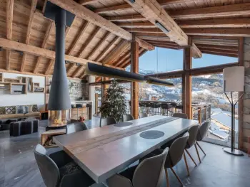 Chalet à Saint Martin de Belleville, Chalet de prestige avec jacuzzi, sauna et cinéma - N°864183