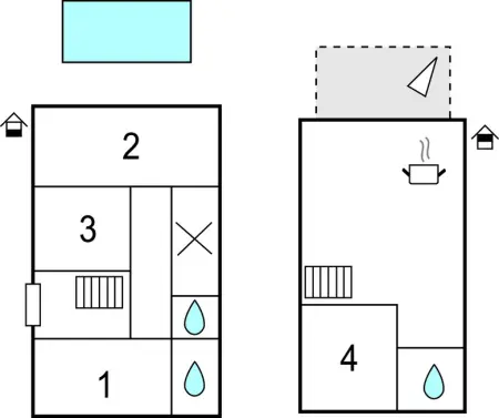 Location Maison 8 personnes à Savigne sous le Lude - Photo 16