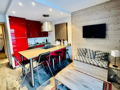 Appartement à Val d'Isère, Studio rénové avec coin montagne et terrasse, Val d'Isère - L907211