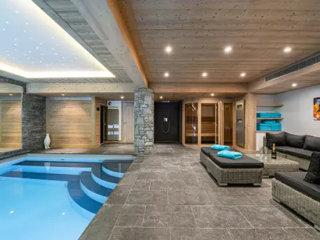 Chalet d'Exception avec Piscine, Sauna et Hammam à Courchevel - Photo 5