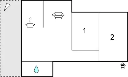 Location Appartement 6 personnes à Trappeto - Photo 24