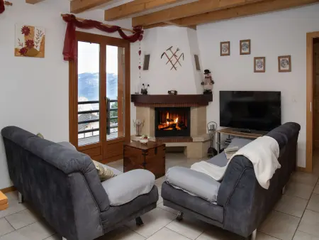 Escapade, Chalet 6 personnes à Ovronnaz - Photo 5