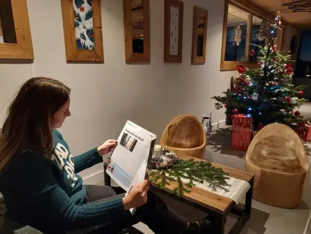 Magnifique 6 pièces aux Arcs 1600, PISCINE, SPA, pied de pistes, pour 12 pers. - Photo 30