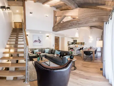 Appartement à Tignes, Superbe appartement chalet 6 pièces avec jacuzzi et parking à Tignes - L964653