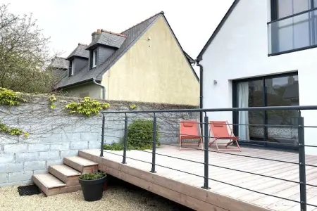 Maison vue mer Perros-Guirec, Maison 4 personnes à Perros Guirec - Photo 12