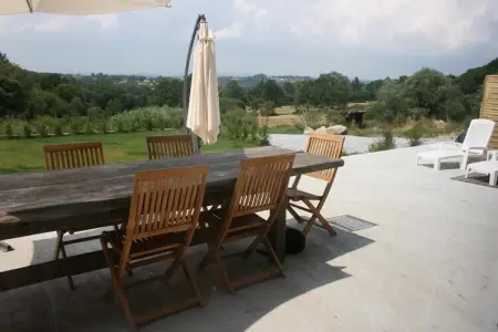 Le Tournesol, Grande maison avec terrasse privée et une vue magnifique. - Photo 10