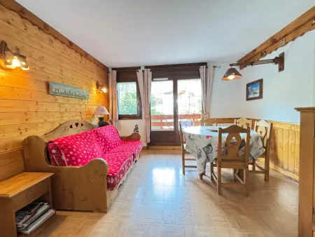 Charmant appartement au pied des pistes avec piscine et parking - Photo 10