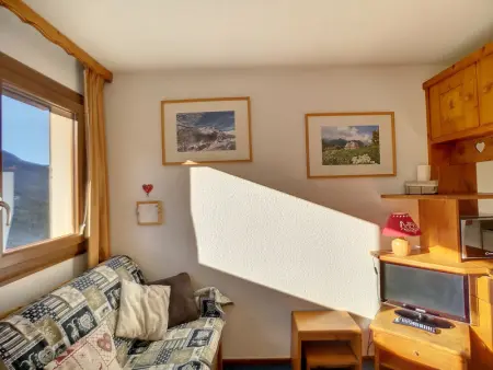 Agréable 2 pièces 4 pers - Ski aux pieds - Les Menuires, Résidence Carlines II - Photo 4