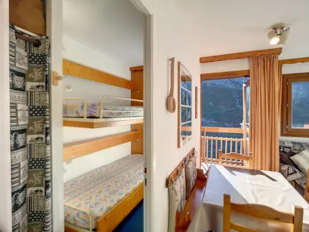 Agréable 2 pièces 4 pers - Ski aux pieds - Les Menuires, Résidence Carlines II - Photo 5