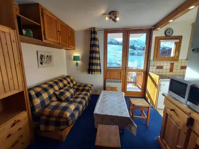 Wohnung in La Plagne, Studio lumineux à Plagne Villages, balcon, proche pistes et commerces - L953011