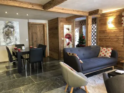 Appartement à Le Grand Bornand, Appartement cosy pour 6 personnes avec parking au Grand-Bornand - L907786