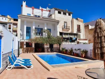 Villa in Callosa d'en Sarrià,Maison ancienne rénovée avec piscine privée, climatisation et parking, idéale familles ES-166-31 N°864845