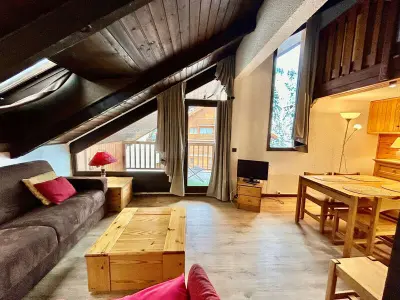 Appartement à Méribel, Studio Mezzanine pour 4 Pers - Centre Méribel, Proche Pistes et Commerces, Animaux Acceptés - L907936