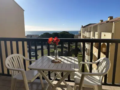 Appartement à Fleury Saint Pierre la Mer, Studio Cabine Vue Mer - 4 Pers, Balcon, Animaux Bienvenus - L908081