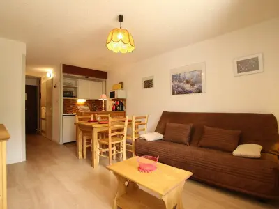 Wohnung in Saint Chaffrey , Studio 4 pers. à Serre-Chevalier avec balcon, parking, animaux admis - L908174