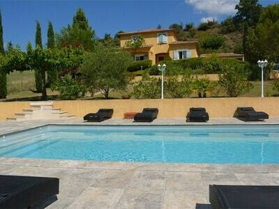 Location Maison à Saint Maurice d'Ardèche,Villa de standing avec piscine 8 personnes FR-1-382-62 N°864961