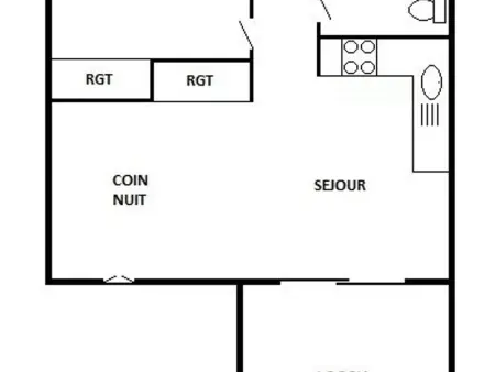 Maison T3 face à la mer, 4 pers, parking privé, plage ~500m, commerces proches - Photo 9