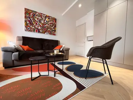 Appartement lumineux 3 pièces près des Halles et de la plage, wifi, clim, parkings proches - Photo 1