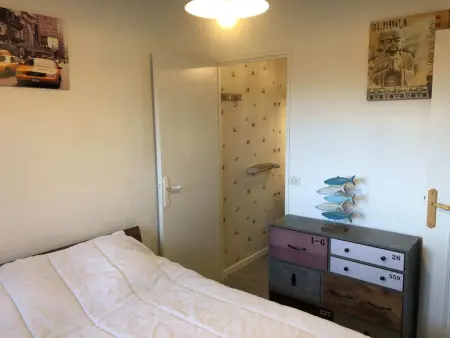 Appartement proche plage avec balcon, 4 couchages, parking privé, idéal pour familles! - Photo 7