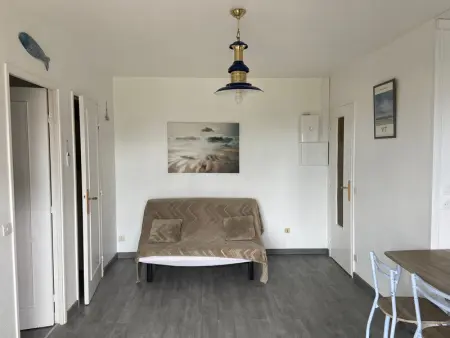 Appartement proche plage avec balcon, 4 couchages, parking privé, idéal pour familles! - Photo 9