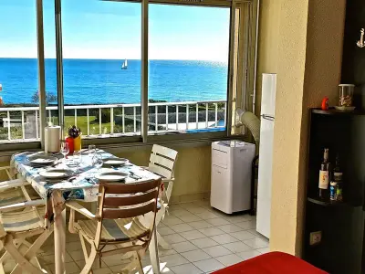 Appartement à Cap d'Agde, Studio cabine avec piscine, parking, climatisation, proche plage - L908821