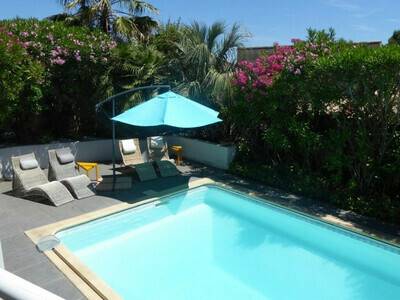 Location Villa à Cap d'Agde,Belle villa avec piscine privative, agréable terrasse, calme, clim FR-1-723-88 N°865337